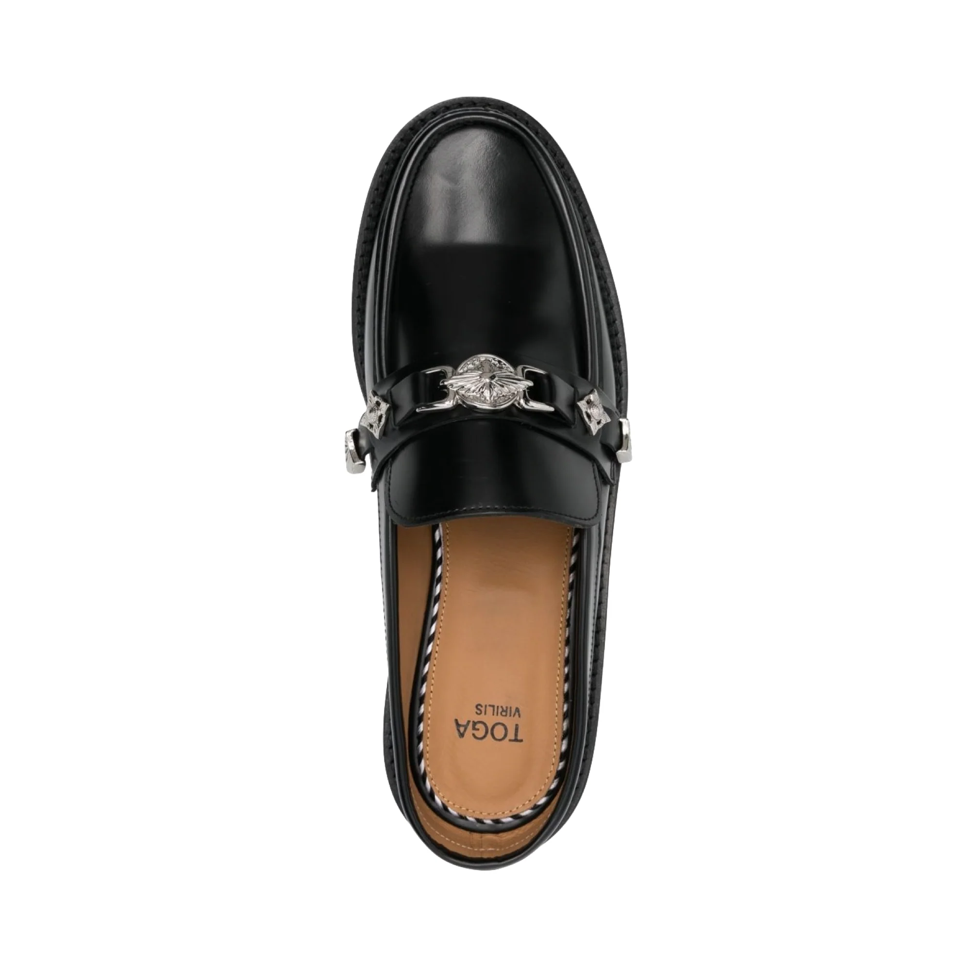 Toga Virilis Polido Leather Loafers AJ1389 - Image 3